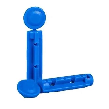 Lancet Blue Round Type