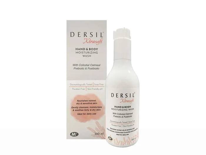 Dersil Xtrasoft Hand & Body Moist Wash 300ml